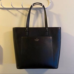Kate Spade Large Black Tote Shoulder Bag